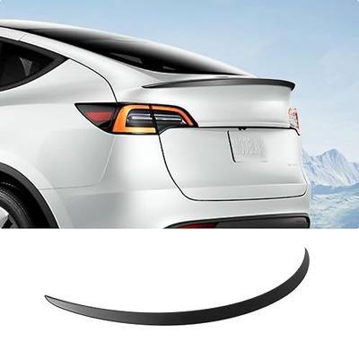 BASENOR Spoiler for Tesla Model Y Rear Spoiler Wing ABS Material OEM Rear Trunk Lip Model Y Accessories Matte Black Proprietary Design Custom Fit 2020-2024