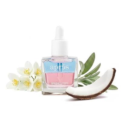 APRÉS Light & Shadow Cuticle Serum, Nourishing Blend of Almond and Jojoba Oil, Vitamin B and Turmeric, Cuticle Repair Oil 15 mL