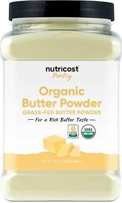 Nutricost Organic Grass-Fed Butter Powder (1.5 LB) | GMO-Free, Gluten-Free