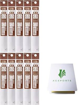 Energel Ink 10 Refills, Sticky Notes Value Set (Brown, 0.3mm)