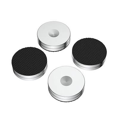 HiFi Speaker Stand Feet Pads, 40x10mm, Stainless Steel Speaker Isolation Feet for DVD/Amplifier/Turntables/Subwoofer