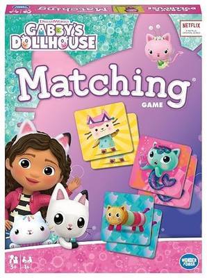 Wonder Forge Gabby’s Dollhouse Matching Game | Build Focus and Memory with Gabby, Pandy Paws, and More | Fun and Engaging Activity for Kids Ages 3+