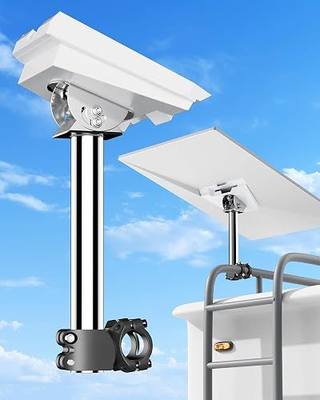 for Starlink Gen 3 RV Mount 120° Adjustable, 304 Stainless Steel Clamp | for Gen 3 Starlink RV Ladder & Roof Rack Mount V4/Standard 4/Standard 4 X Pole Clamp Mounts for Motorhome, Camper, and Yacht