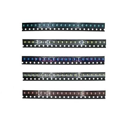 5 Colors x 20 Pcs =100pcs, 0805 SMD LED Diode Lights Chips Assorted Kits (Surface Mount) for PCB DC 20mA 20mA High Intensity Lighting Components Light Emitting Diodes