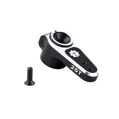 7075 Aluminum 25T Micro Servo Horn with M1.4 Threaded Holes for REEFS RC 99 Micro Servo 1/24 Axial SCX24 AX24 Upgrades