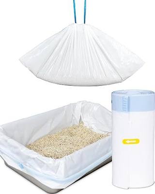 ANWA Cat Litter Box Liners: 36" x 18" Large Cat Litter Box Bags, 2 Mils Extra Thick, Durable & Tear-Resistant, 10 Count