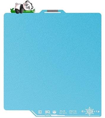 BIQU CryoGrip Pro Frostbite Cold Build Plate for Bambu-Lab 3D Printers | X2D P2S P1S P1P X1C X1E A1, Super-Tack Spring Steel Sheet, 257x257mm, Room Temperature Printing, Double-sided, 1 Piece