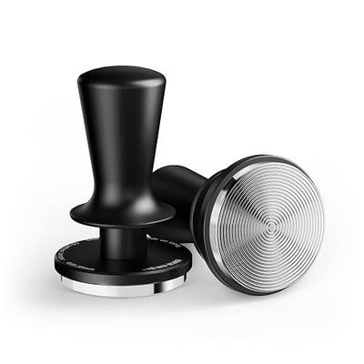 MHW-3BOMBER Tamper Tool Espresso 58mm, Coffee Tamper with Spring Loaded, Auto-rebound, 58.35mm Espresso Press Tamper Tool for 58mm Espresso Machine, Auto-Leveling Tamper without Tilting,T6101-OS