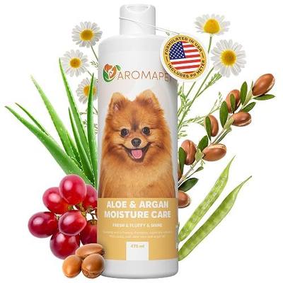 Sensitive Care -Tangle-Free-Silky Shine Softening and detangling Shampoo, Delicate Coat Clean & Odor Control Shampoo – Advanced Shine Formula for Dogs (Pomeranian, 16 Fluid Ounces)