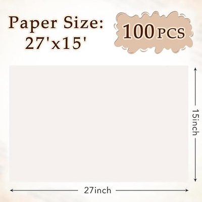 27”x15” 100 Sheet Packing Paper Sheets for Moving,Newsprint Packing Paper for Shipping Transportation,Wrapping, Fill the Moving Boxes and Protect Fragile Items