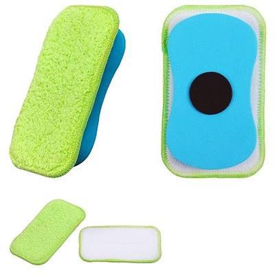 1Pc Chalkboard Eraser Washable Microfiber Cleaning Tool | OSOPOLA Microfiber Chalkboard Eraser Washable Reusable Cleans Chalk Markers 2 Cloths Home Office Use WP0301