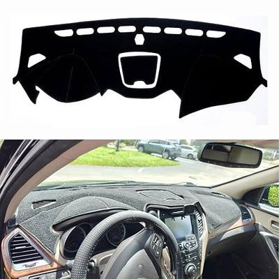 Dashboard Cover Mat for Hy-undai 2018-2013 Santa Fe,Santa Fe Sport (Without HUD) IX45 Maxcruz Accessories Dash Cover Dash Mat Sunshade Glare UV Rays Protector