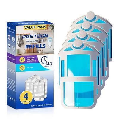 4 Pack Refill Cartridge Kit Compatible with ZEVO Refill M364, Refill Compatible with Plug in Light M364 and Max