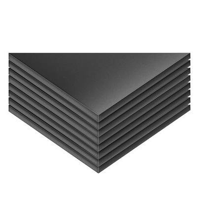 1/4 Steel Plate Gusset 3x3, A36 Triangle Steel Gusset Base Sheet Hot Rolled Weldable (8 Pack)