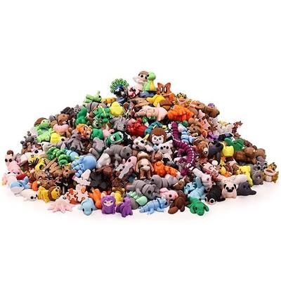 35 PCS Mystery 3D Printed Animal Figurines, Randomly Selected from Over 200 Unique Flexible Articulated 3D Printed Animal Figurines, Fidget Desk Toys, Party Favors, Classroom Rewards