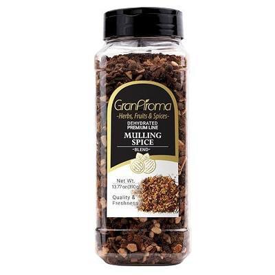 GranAroma Mulling Spice Blend, Sweet & Aromatic, Holiday Spice Blend, Potpourris & Teas (13.77 Ounce)