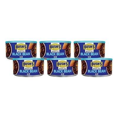 Bush's Best Bean Dip, Black, 9.5 Oz (Pack of 6)