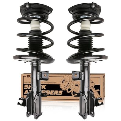 KUIPERAUTO Pair Front Complete Struts Assembly 172392 Compatible for 2007-2012 Nissan Altima Coupe/Sedan 2.5L Replacement Coil Spring Shock Absorbers (2PCS)