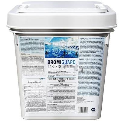1 Inch 2.5 Lbs Bromine Tablets for Spa Hot Tub Chemical Tabs Brominating Tablets Spa Hot Tub