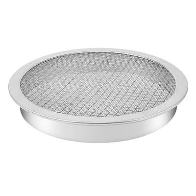 Rain Barrel Screen, 6 Inch Ultra Fine Mesh Aluminum Rain Barrel Top Screen Filter Rainwater Collection DIY Rain Barrel Diverter Kit - Keep Mosquitos and Debris Out of Rain Barrel