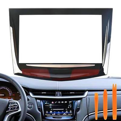 CUE Touch Screen Replacement for 2013 2014 2015 2016 2017 Cadillac ATS CTS ESCALADE SRX XTS ELR Gel-Free CUE Infotainment Screen Display with Free Tools