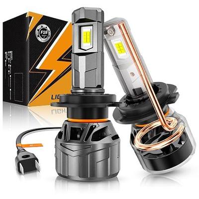 Auxbeam F18 Series H7 Fog Lights, 22000LM H7 Powersport Light for Off-Road Use or Fog Light-2 Pack