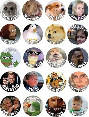 Teacher Reward Stickers for Classroom - 300 Pcs Funny Meme Positive Motivation Sticker for Gen Z Student - Inspirational Achievement Sticker for Adults, Kids and Teens - Employee Encouragement Memes