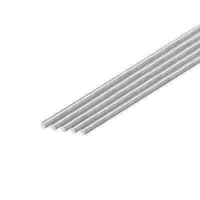 uxcell 20Pcs 1/16"(2mm) Dia Round Aluminum Rod, 12"(305mm) Long 6063 Aluminum Round Rod Solid Lathe Bar Stock for Industry Construction DIY Crafts