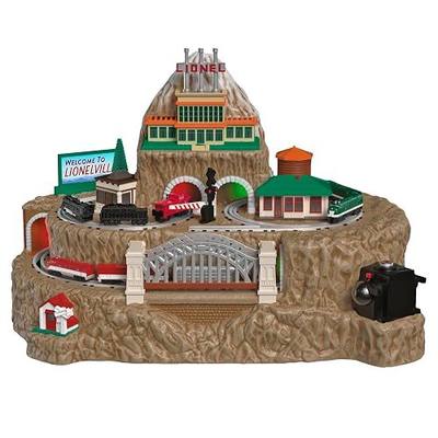 Hallmark Keepsake Christmas Tabletop Decoration, Lionel Trains Lionelville with Light, Sound and Motion, Gifts for Train Lovers