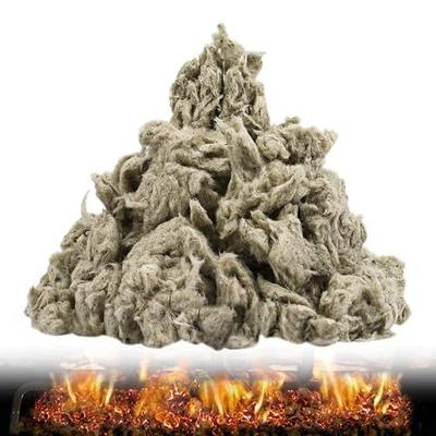 Gas Fireplace Glowing Embers,Rock Wool Embers for Indoor Gas Fireplace,Fireplace Embers for Gas Log Sets,Natural Gas,Propane,Vented,Unvented Fireplace, (6 Oz) Bag