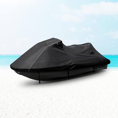 Waterproof Jet Ski Cover for Sea-doo 2011-2019 GTS, GTI SE, GTI Limited | 600D Oxford UV-Proof Jetski Covers, Trailerable Jetski Cover with Air Vents, Reflective Strips