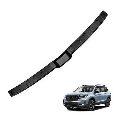 Rear Bumper Protector Compatible with Honda 2019-2023 2024 2025 Passport Accessories Matte Black ABS Material Trunk Door Entry Bumper Guards