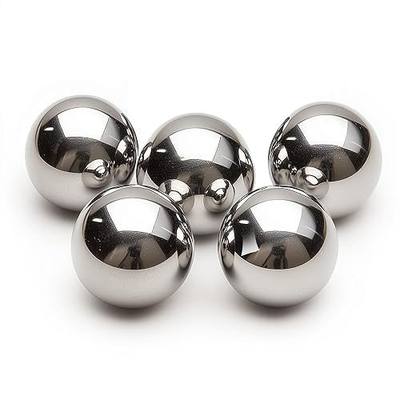 1-1/4 Inch Bearing Balls 304 Stainless Steel G100 Precision Balls Pack of 5 | Good Hardness and Durability, For Bicycle Bearings, Drawer Slides, Casters