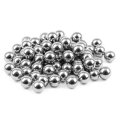 1/8" Bearing Balls 304 Stainless Steel G100 Precision Balls Pack of 100 | Good Hardness and Durability, For Bicycle Bearings, Drawer Slides, Casters