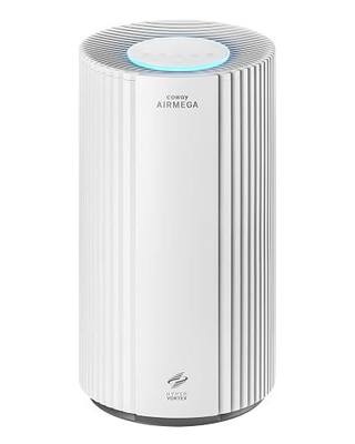 COWAY Air Purifier for Large Room Whole Home Up to 2,640 ft², HEPA Filter for Smoke, Allergen, Pet Dander, Odor, PM 10 AQI, Turbo Eco Mode, Timer, Energy Star, 3yr Warranty, Airmega 350 White