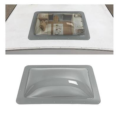HECASA 18" x 26" RV Skylight Cover Universal Tinted Skylight Openings for | 14" x 22" Camper Roof Window Skylight Dome Replacement