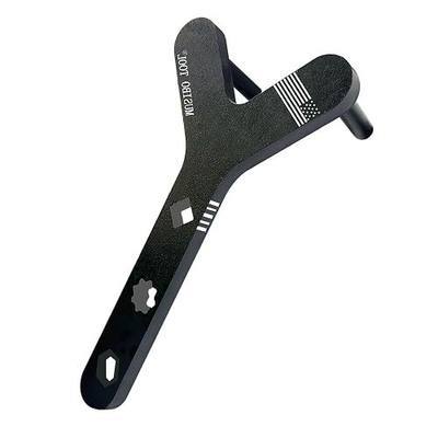 Lower Control Arm Prying Tool, Control Arm Bushing Tool for Front-Wheel Drive Cars, Suspension Tools with 1/2" Drive Extension Breaker Bar - A