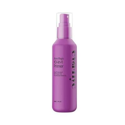 Eva NYC Mane Magic 10-in-1 Heat Protectant - Anti-Frizz Heat Protection Spray - Sunflower + Argan Oil - Blow Dry Spray + Detangler for Medium + Thick Hair - 10-in-1 Hair Primer - Vanilla Scent - 5floz