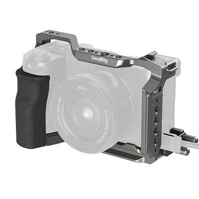 SmallRig Hawklock Quick Release Cage Kit for Sony Alpha 6700, with Multiple Mounting Interfaces and Built-in Quick Release Plate for Arca-Swiss Plate and NATO Rail, with Cable Clamp for HDMI - 5060