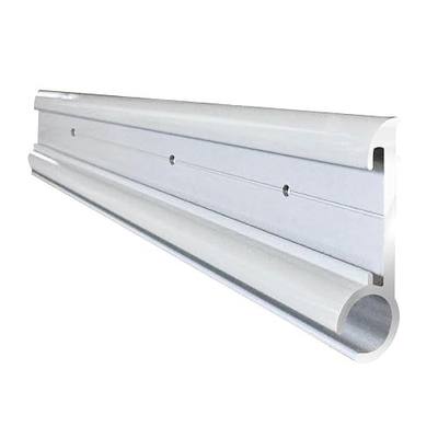 Dulepax RV Awning Trim, Aluminum RV Insert Roof Trim, 51" Length White Camper Trailer Awning Rail (4 Trim Pieces, White)