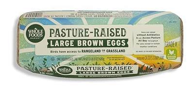 Whole Foods Market Pasture Large Brown Grade A Eggs 12 Count, 12 CT