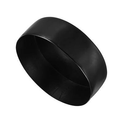 uxcell 2pcs Rubber End Caps 180mm(7") ID Vinyl Round Tube Bolt Cap Cover Screw Thread Protectors Black, 50mm Height