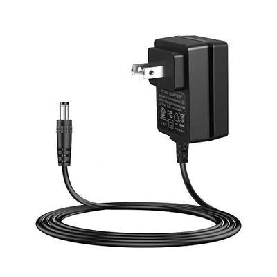 AITONE DC 9V 500mA Power Supply AC Wall Charger Adapter | 4.92ft, Compatible for Guitar Effect Pedals, Tip Negative