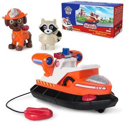 Paw Patrol Fire Rescue Zuma Rescue Fire Boat Toy Vehicle Set