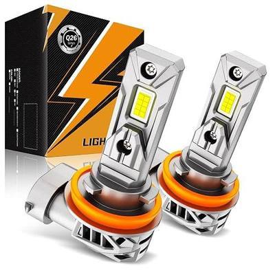 Auxbeam H11 H8 H9 Fog Lights, 20000LM 600% Brighter Wireless H11 Light for Off-Road Use or Fog Light, Plug and Play
