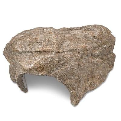 Aquascape Faux Rock Fish Cave, Predator Control and Decorative Shelter for Koi and Fish, Natural-Looking Rock Design, 30-inch L x 18-inch W, 78419