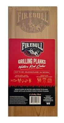 Western Red Cedar Grilling Planks, 2-Pack, All Natural Wood for Fish, Chicken, Pork and Vegetables