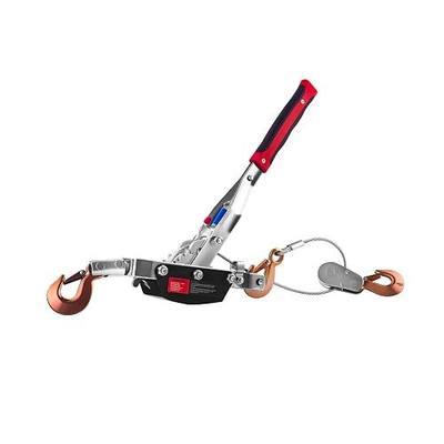 JOYANALL Come Along Winch, 5 Ton Capacity Portable Power Puller with 11.5FT Steel Cable,Heavy Duty Come Along Tool with Dual Gears,3 Hooks,Hand Winch Tool