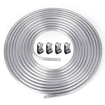 3/8" OD Aluminum Hard Fuel Line 25 Feet Hardline Tube Thickness is 0.039"
