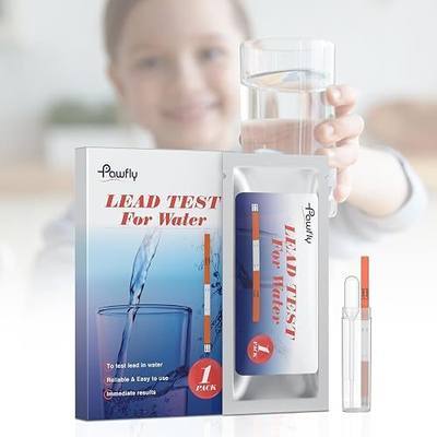 Pawfly Lead Water Test Kit Lead in Drinking Water Test Kit 10-Minute Detection to 5 ppb at Home Water Testing Kit for Tap & Well Lead Water Test Kit City Water Quality Test Kit, 1 Pack